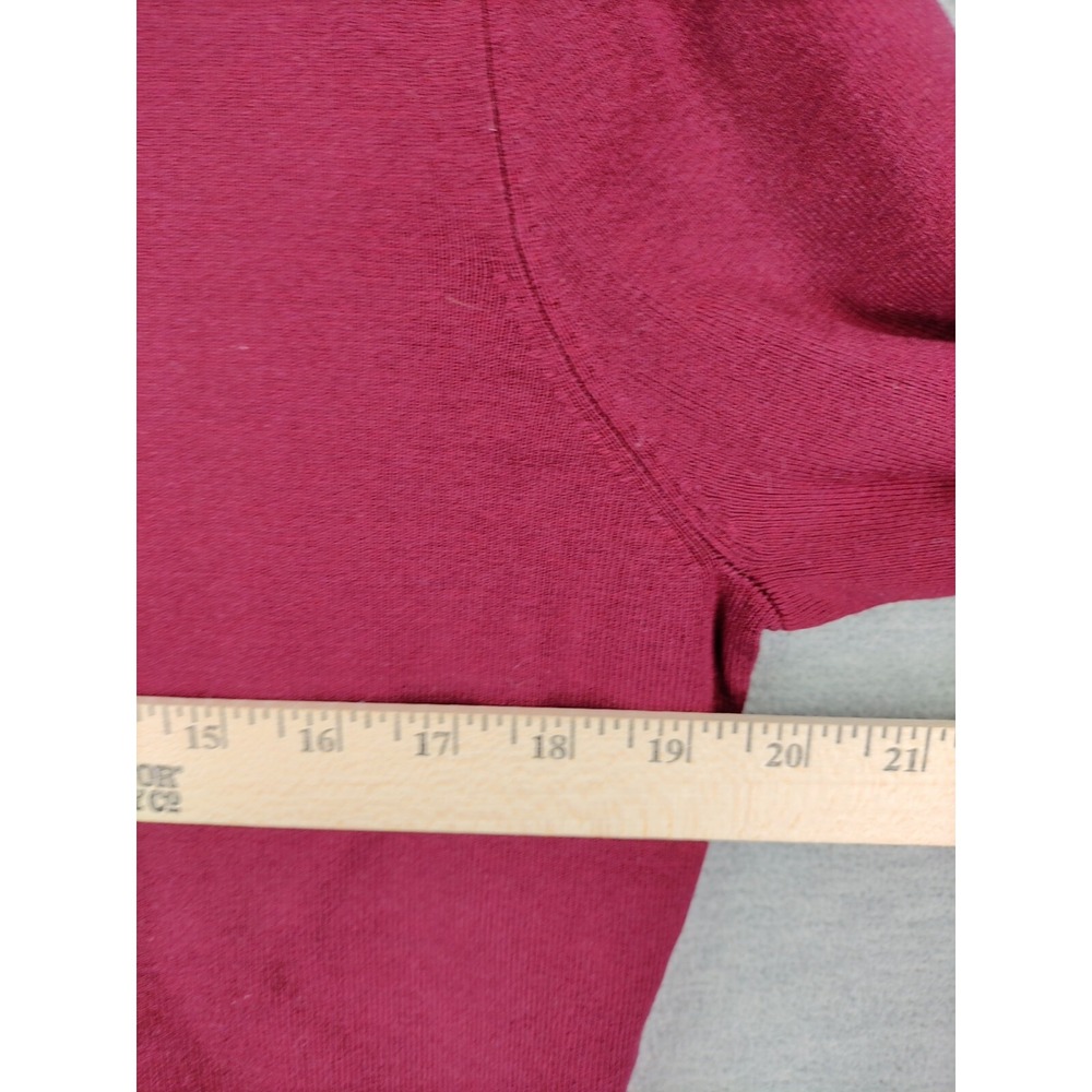 WinterSilks Womens‎ Blazer M Red Cardigan Sweater Silk Blend Career Office - Picture 4 of 9